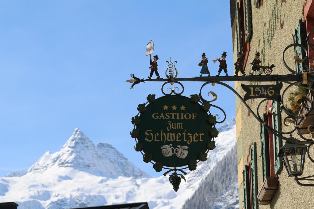 Hotel - Wirts'Haus "Zum Schweizer" โลเฟอร์ ภายนอก รูปภาพ